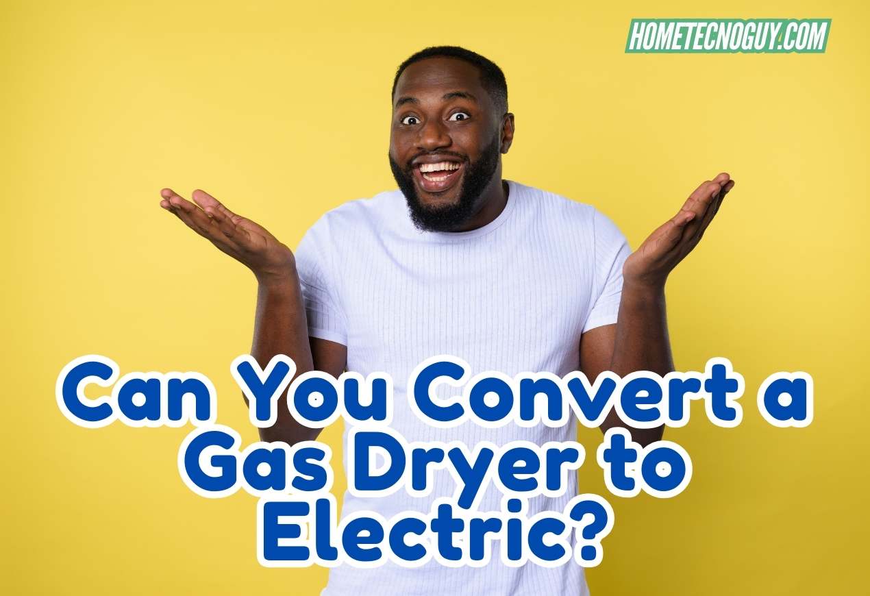 Read more about the article Can You Convert a Gas Dryer to Electric?