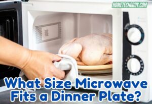 Read more about the article What Size Microwave Fits a Dinner Plate?